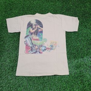 Vintage Jimmy Buffett Shirt Womens Medium 18x25 Yellow